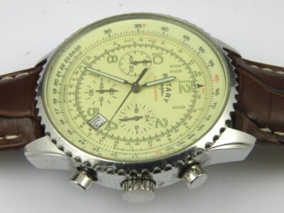 Rotary Chronospeed Cream Men's Watch - GS03447-08 for sale online