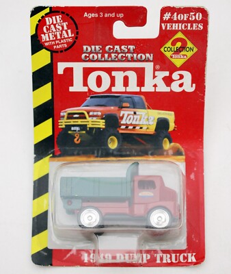 Tonka 1949 Dump Truck Die Cast 2000 MOC Mint 1/64 Maisto | eBay