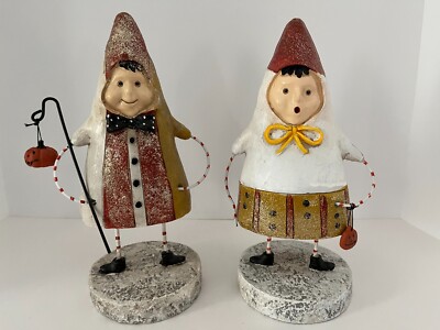 Fall Halloween Candy Corn Trick or Treaters Figurines 10''
