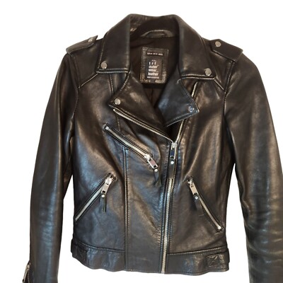 ジャケット ETRO Woman Jacket Black WRCA0017AK039 X0810 Zara Women Genuine Leather Biker Jacket Black Size M 5479