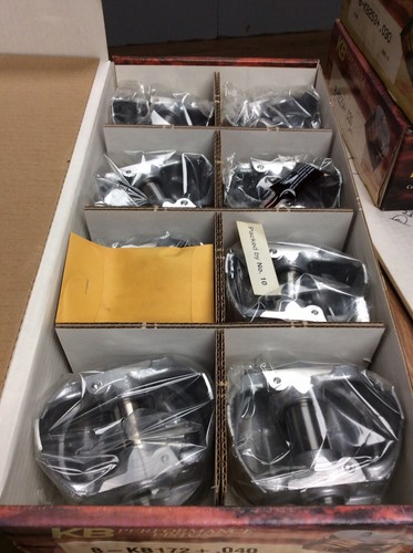 KB Performance Pistons KB172.040, set of 8, fits CHEVY '70-80 V8 6.6L/400, NEW - Picture 2 of 3