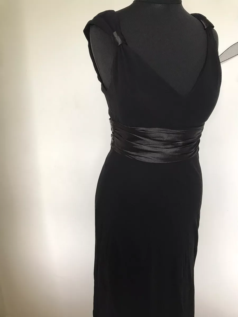 BA Long Black Dress Size 6 New From Ever Pretty. eBay