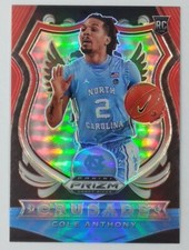 2020 Panini Prizm Red White Blue Prizm Draft Picks Cole Anthony Rookie RC #89