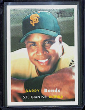 2006 Topps Heritage Chrome #50 Barry Bonds No 631 of 1957