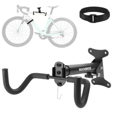 ROCKBROS Bike Wall Mount Sturdy Bike Rack Garage Horizontal Bicycle Storage Rack