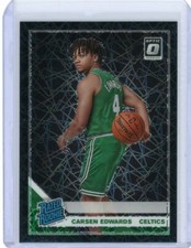 2019/20 Donruss Optic Black Velocity Rookie #196 Carsen Edwards #37/39