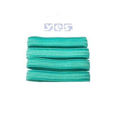 4 x elastische Haargummis Haarbinder Zopfgummi Haarband Ø außen 5 cm SOLIDA