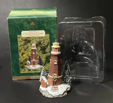 2002 DaySpring Christmas Celebration Collection Lighthouse Ornament #2 In Series
