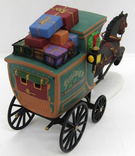 Vintage Dept. 56 "The Fezziwig Delivery Wagon" Porcelain Figurine. - Picture 3 of 6