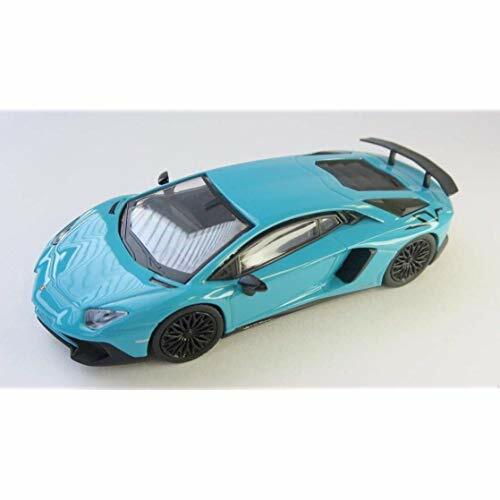 Оригинальная серия мини-автомобилей Bunka 1/64 серии Lamborghini Aventador SV Blue с новым трекингом