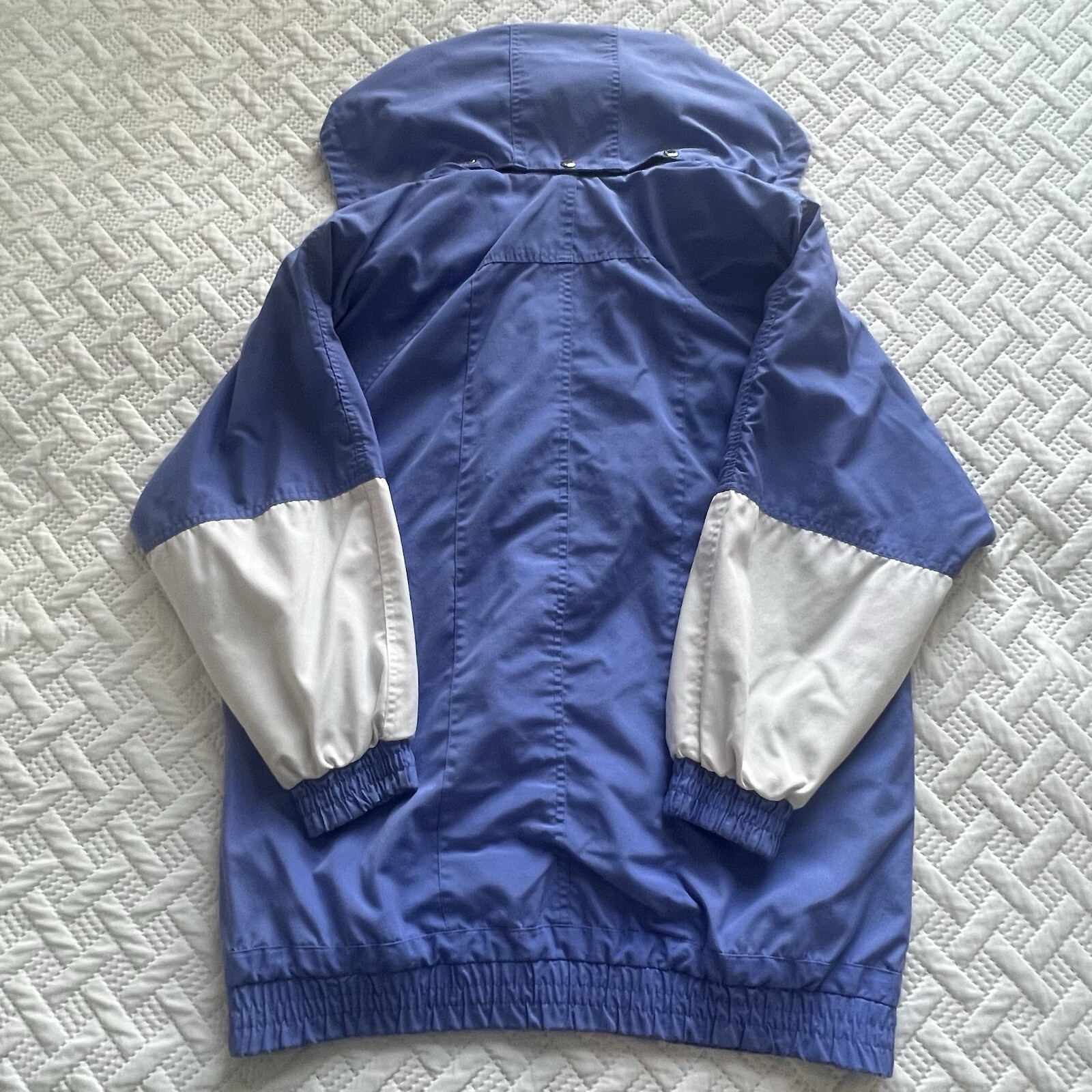 Current Seen Vintage Jacket Snap Button Hooded Co… - image 6