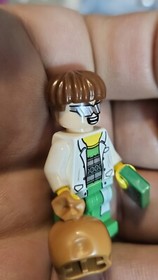 Lego Marvel 76015 Dr. Octopus Otto Octavius Doc Ock No Arms Minifigure C16-4 