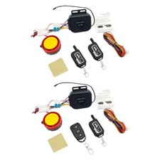 Easy To Use Anti Theft Alarm with Long Ranges Remote Control Simple Installation