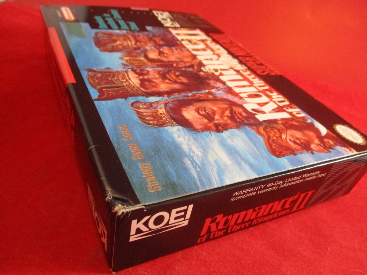Romance of the Three Kingdoms II (Super Nintendo SNES Romance of the Three Kingdoms II (Super Nintendo SNES