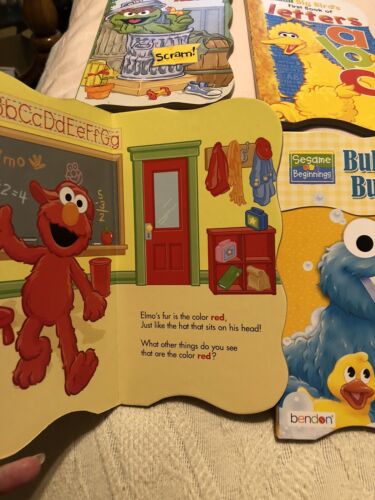 Sesame Street Board Book Set of 4 - Picture 4 of 7