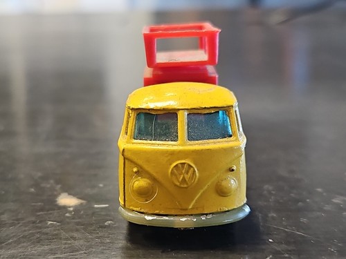 Husky Toys Volkswagen Pick-Up Yellow Diecast Vehicle Great Britain Made Vintage - Picture 2 of 6