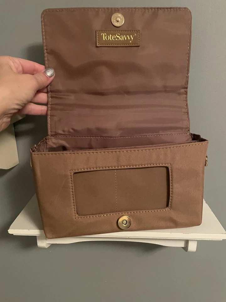 Tote Savvy Black Compact Baby Diaper Crossbody Bag Change Kit - Image 2 of 4