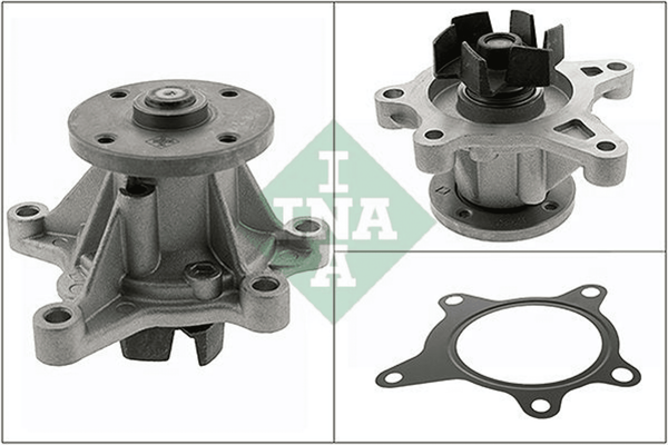 Wasserpumpe MotorküHlung FüR Hyundai KIA Accent IV Stufenheck Elantra V I20 I-image