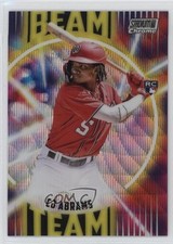 2022 Topps Stadium Club Chrome Beam Team Wave Refractor CJ Abrams #BT-9 02dl
