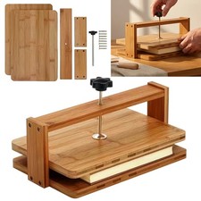 Bamboo Book Press Bookbinding, Wooden Book Press Tool Portable Binding Press UK