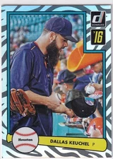 DALLAS KEUCHEL /199 DONRUSS 1982 82 DESIGN HOLOVIEW ASTROS #D82-6 2016 PANINI
