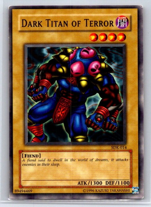Dark Titan of Terror SDK-014 Starter Deck: Kaiba Yu-Gi-Oh LP