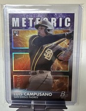 2021 Bowman Platinum-Meteoric Purple-Luis Campusano #MET-12 (RC) 36/250