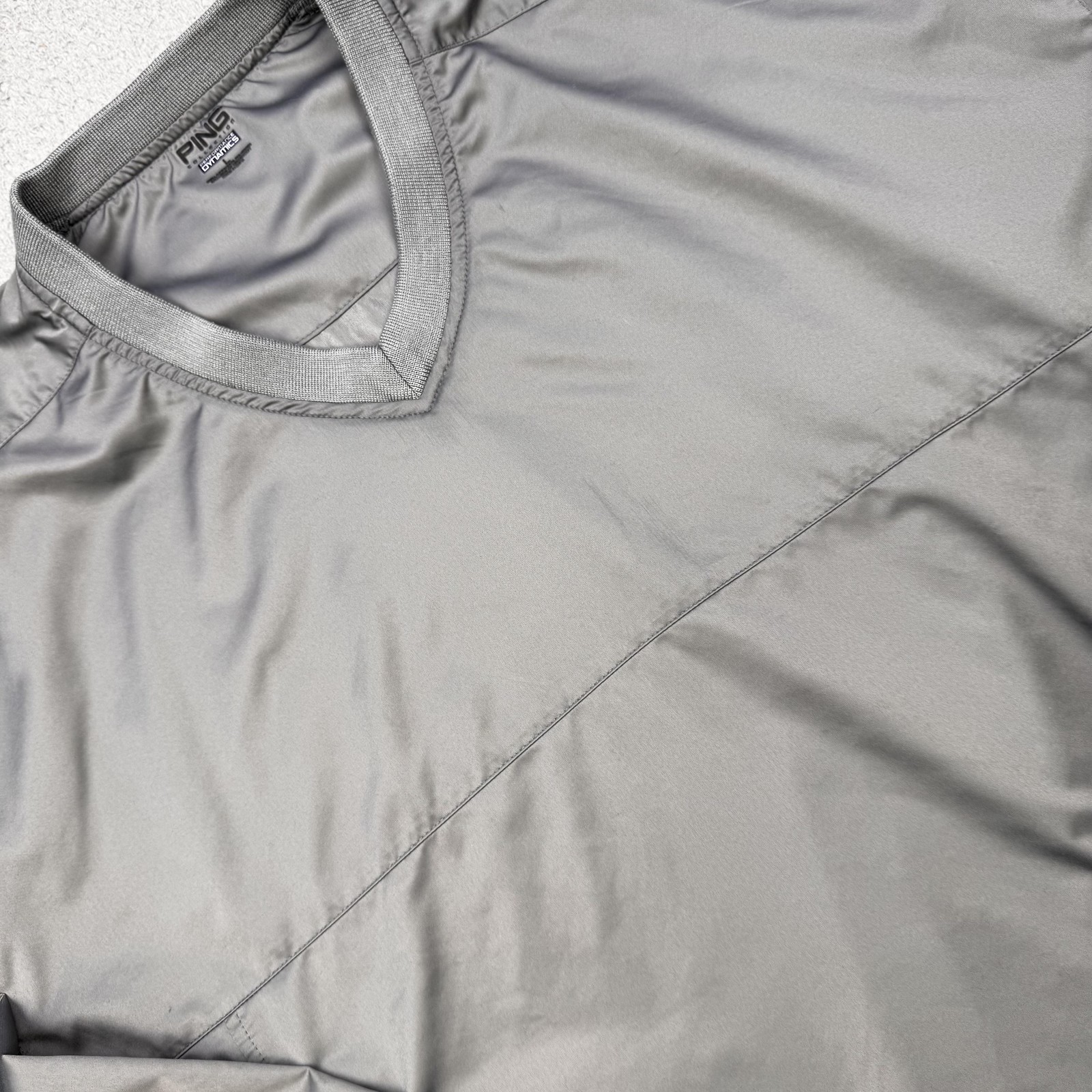 PING Pullover Jacket Mens Large Gray Performance … - image 3