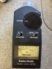 Realistic SOUND LEVEL METER CAT. NO. 33-2050 Radio Shack Vintage Working