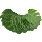  36 Pcs Artificial House Plants Green Leaves Home Decoration Supplies