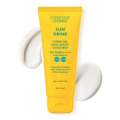 Conscious Chemist Dewy Ceramide Sunscreen SPF 50 PA++++ | 50g - Sun Drink