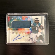 2021 Panini Origins Kenneth Gainwell Rookie Patch Auto Football Card. rookie card picture