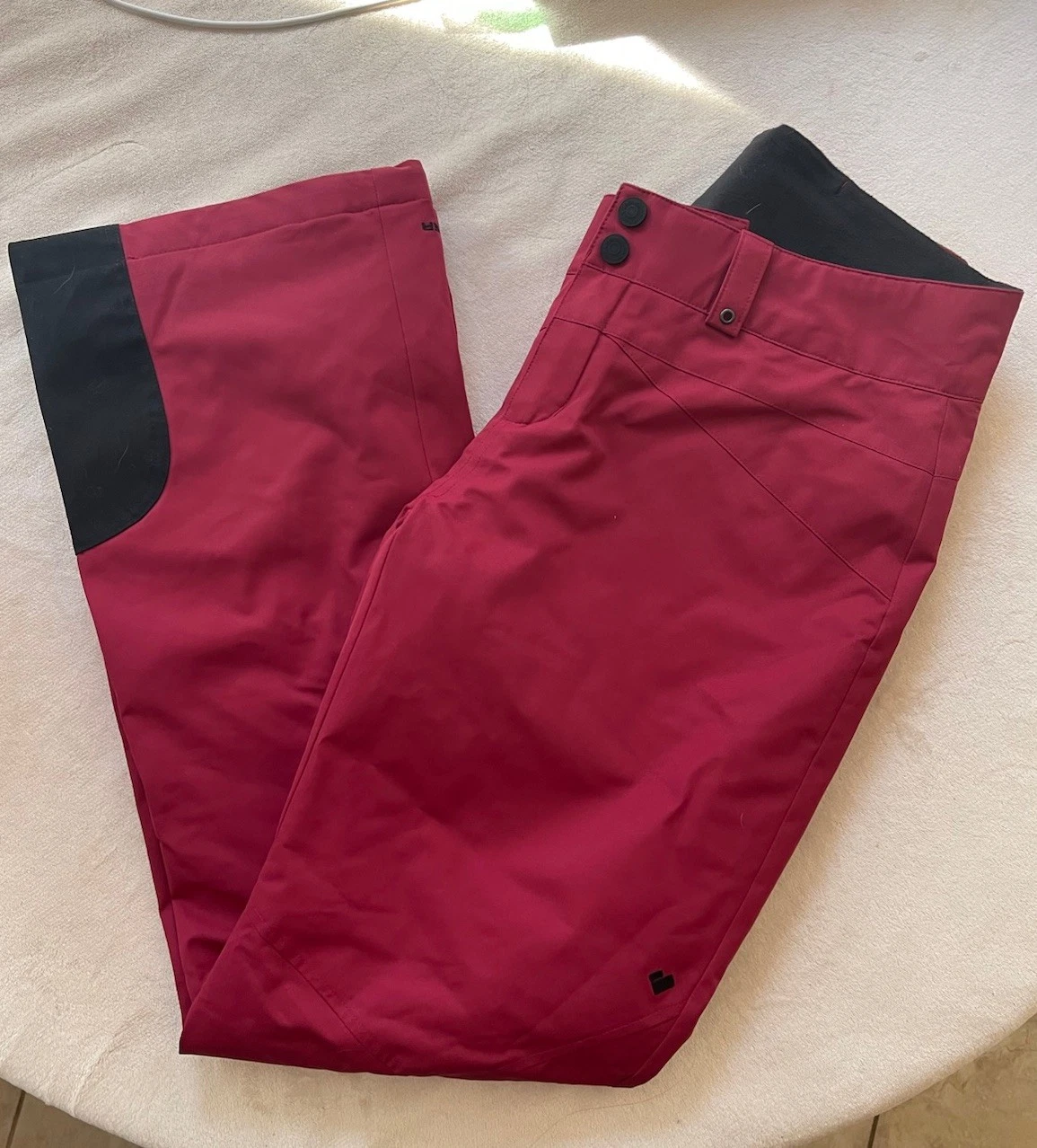 Obermeyer Women's Size 8 Thermore Insulated Red Snow Pants