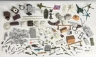 Huge Lot of Vintage Marx Battleground Playset Weapons Pieces Accessories