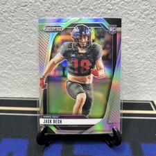 2025 Panini Prizm Draft Picks - Jack Bech #118 Silver Prizm (RC)