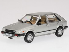 Mazda 323 1984 silver diecast model car ABADD152 Hachette 1:43