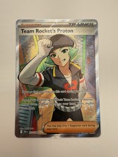 Team Rocket's Proton 227/182 Sv10: Destined Rivals Holo NM