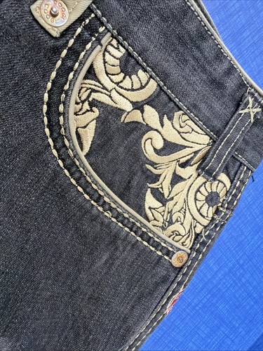 Royale Coogi bestickte Jeans 36x34 Y2K Denim - Bild 5 von 15