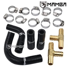 Reinforce Turbo Coolant Line Repair Hose Kit Fits BMW S63 X5 X6 X5M X6M E70 E71