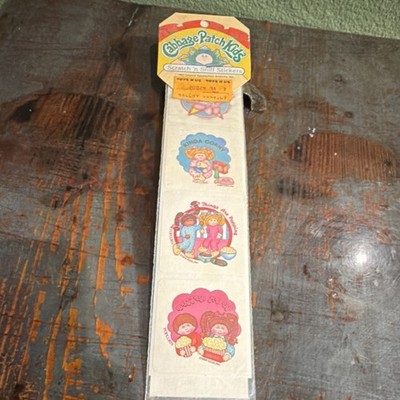 Diamond Toymakers 1985 Cabbage Patch Kids Scratch 'n Sniff Sticker Pack Vintage