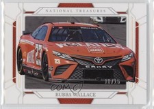 2022 Panini National Treasures Cars Holo Silver /15 Bubba Wallace #44