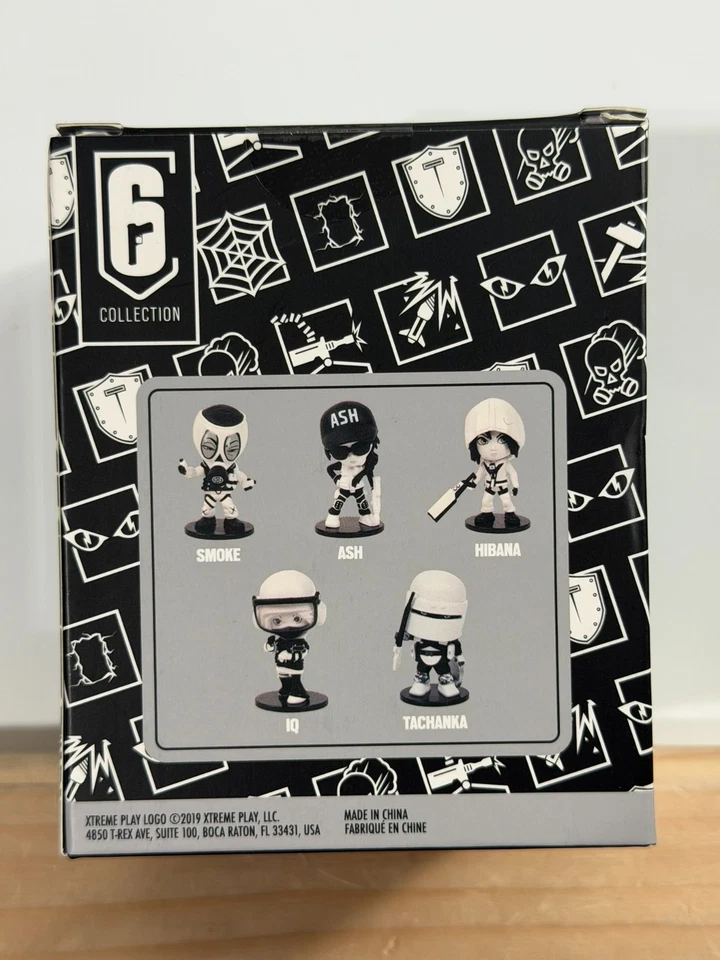 Ubisoft Rainbow шесть коллекции виниловая фигурка Hibana черный и белый серии новый - Изображение 2 из 3