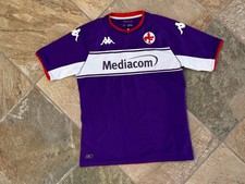 Vintage ACF Fiorentina Kappa Soccer Jersey, Size Medium