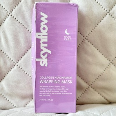 Skynflow Collagen Niacinamide Wrapping Mask Night Care 75ml Korean Formula NEW