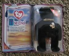McDonalds TY - THE END. BEAR. Teenie Beanie Baby RARE Retired 1999.
