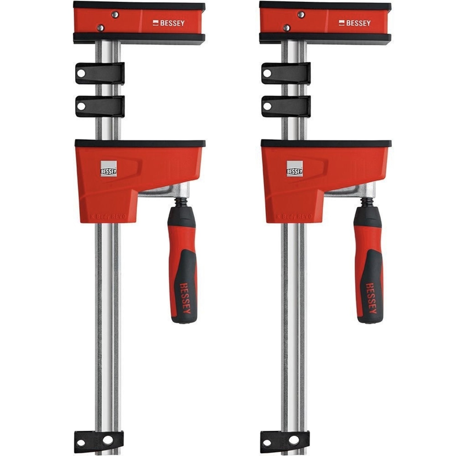 Bessey KRE80 Body Clamps 800mm Twin Pack
