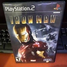 Iron Man - PS2 Complete Original Case And Manual CIB tested PlayStation 2