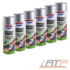 6x 400ml PRESTO KONTAKTREINIGER ELEKTRONIKSPRAY KONTAKTSPRAY REINIGER SPRAYDOSE