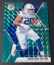 2020 Panini Mosaic Mosaic Reactive Green #216 Jonathan Taylor RC