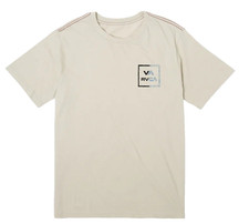 RVCA VA All the Way Short Sleeve T-Shirt sz L Large Regular Fit Gray